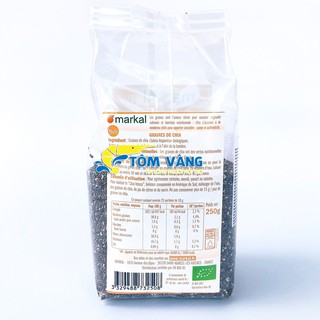 Hạt chia hữu cơ Markal - Tôm Vàng