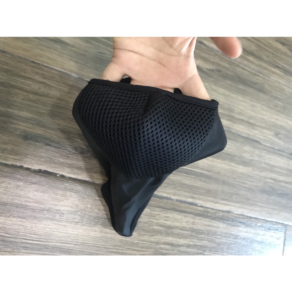 Mũ trùm đầu Ninja kín cổ chống nắng tia UV, chống bụi vải thun co giãn thoáng mát có lưới thở chạy xe phượt