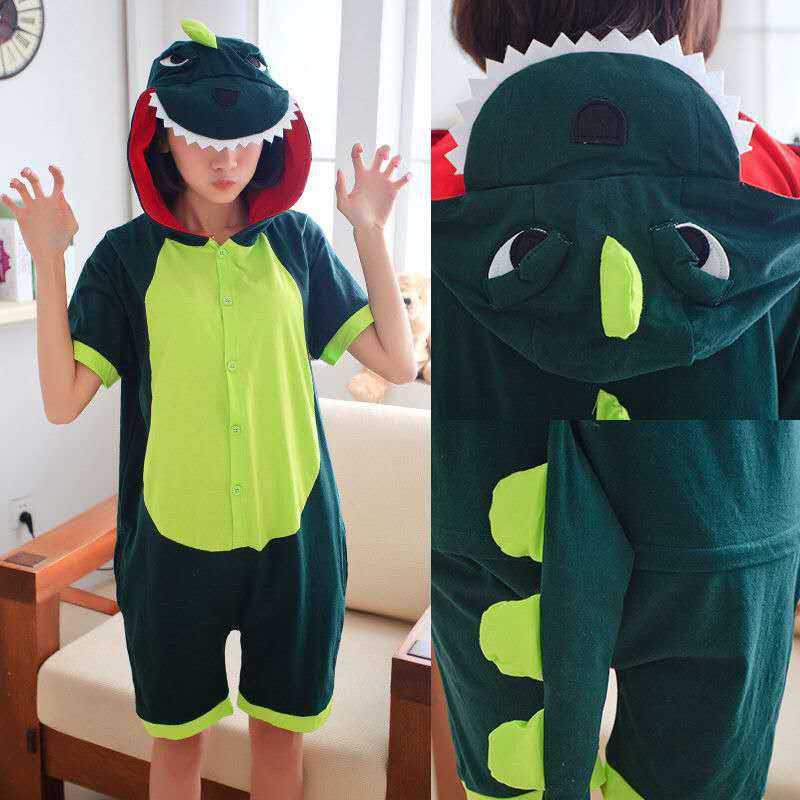 Cute anime character pajamas for adults Summer Short sleeve Sleepwear