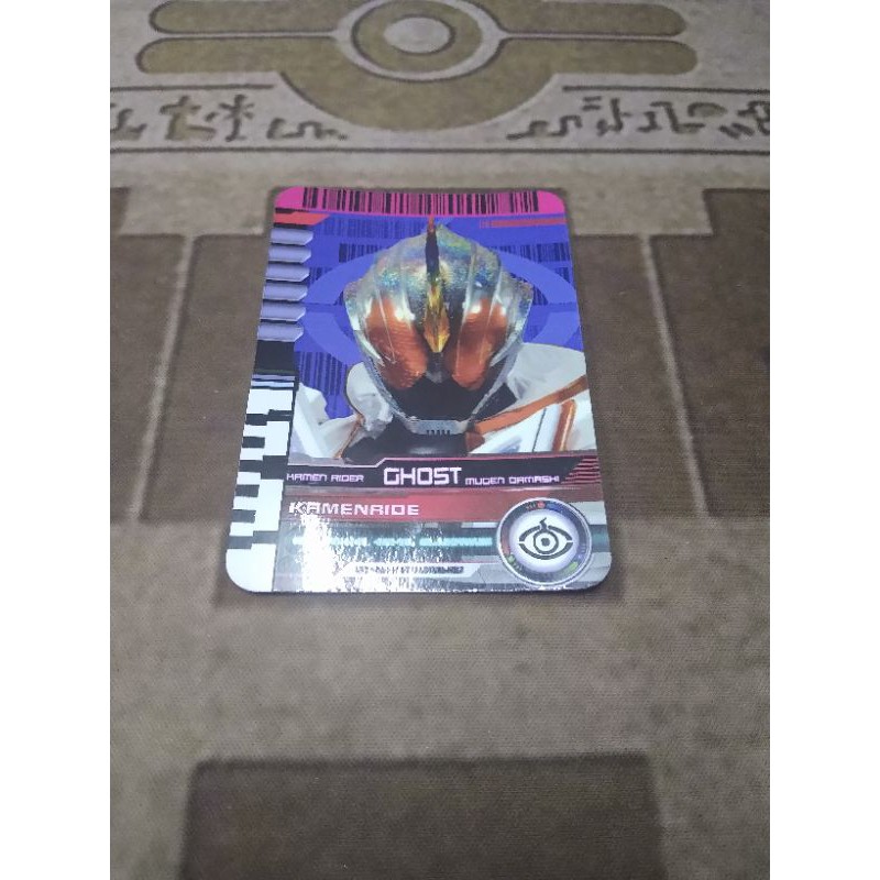 Thẻ bài sưu tầm card in kamen rider Decade đọc được 2 mặt trong Driver Kamen Rider Ghost