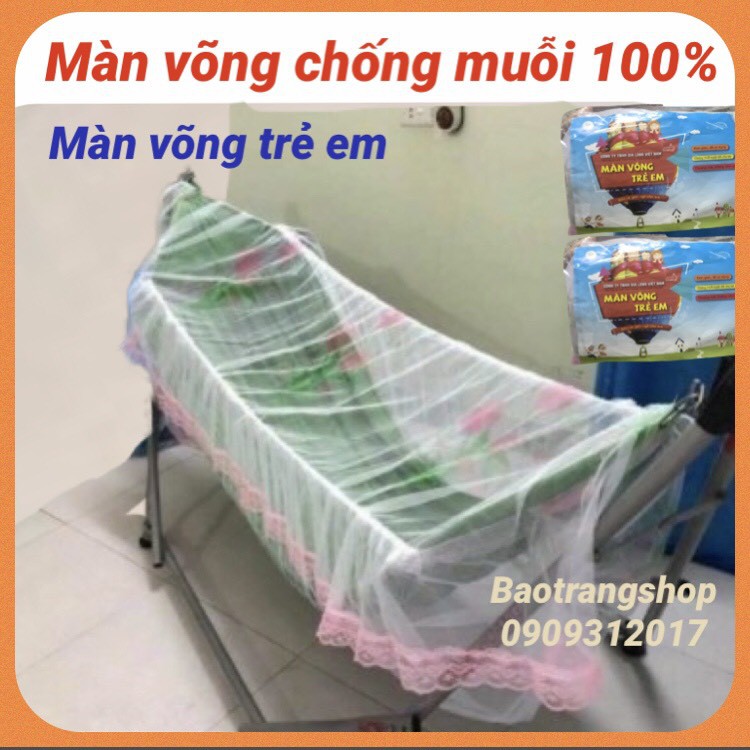 Màn võng chống muỗi cho bé, mùng võng, màn võng trẻ em