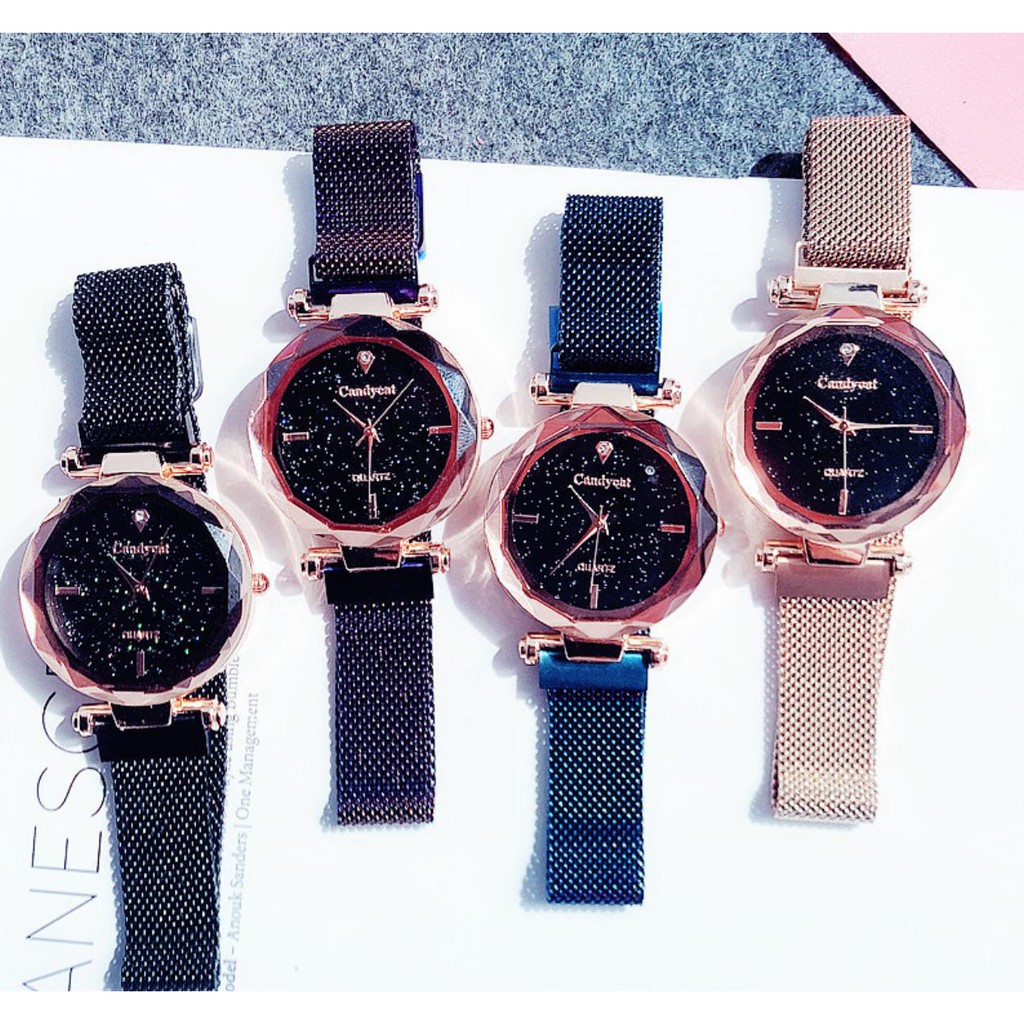 [QUÁ ĐẸP] ĐỒNG HỒ NỮ DÂY NAM CHÂM LỤA CANDY CAT C3 SIÊU SANG CHẢNH CỰC ĐẸP | BigBuy360 - bigbuy360.vn