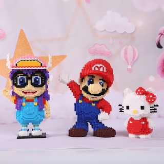 Lego Mario lắp ráp mô hình 3D cỡ lớn cho bé