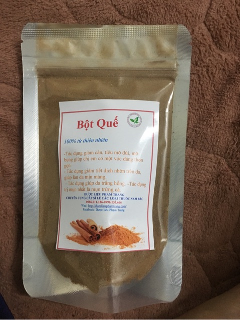Bột quế Nguyên chất 100gam Handmade