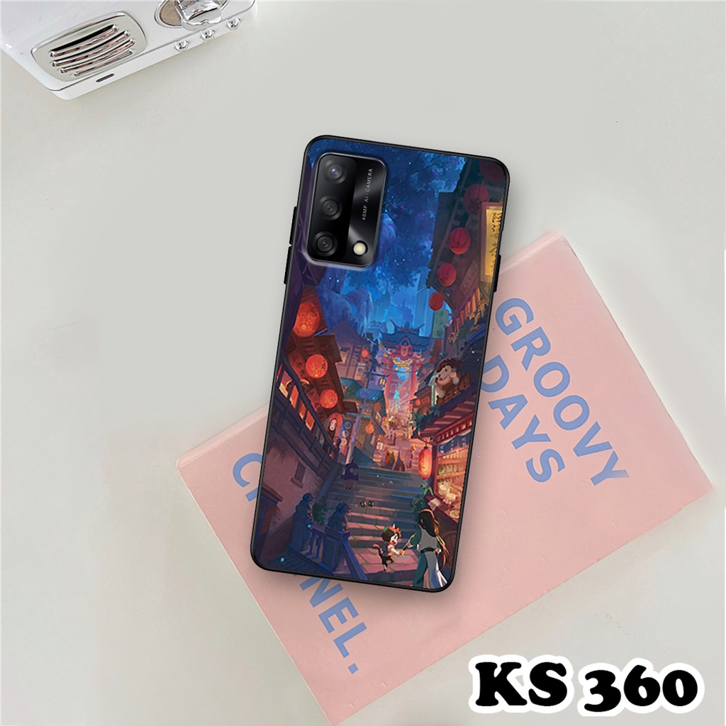 Ốp lưng Oppo A74 - Oppo A74 5G - Ốp in hình Phong cảnh ban đêm - Chất liệu TPU cao cấp