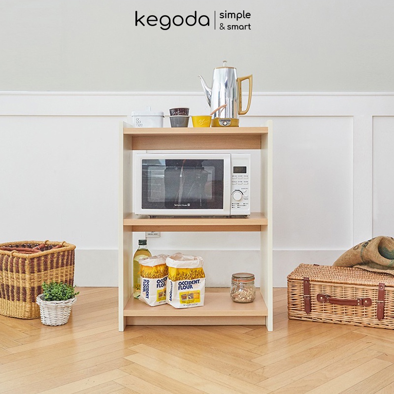 Kệ Gỗ Đa Năng 3 Tầng Thương Hiệu KEGODA