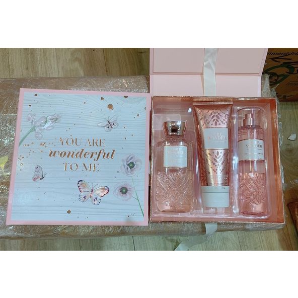 SET 3 MÓN PURE WONDER -YOU ARE WONDERFUL TO ME