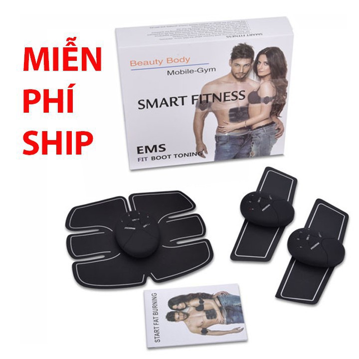 Bộ 3 máy tập thể dục đào tạo cơ bắp EMS Smart Fitness