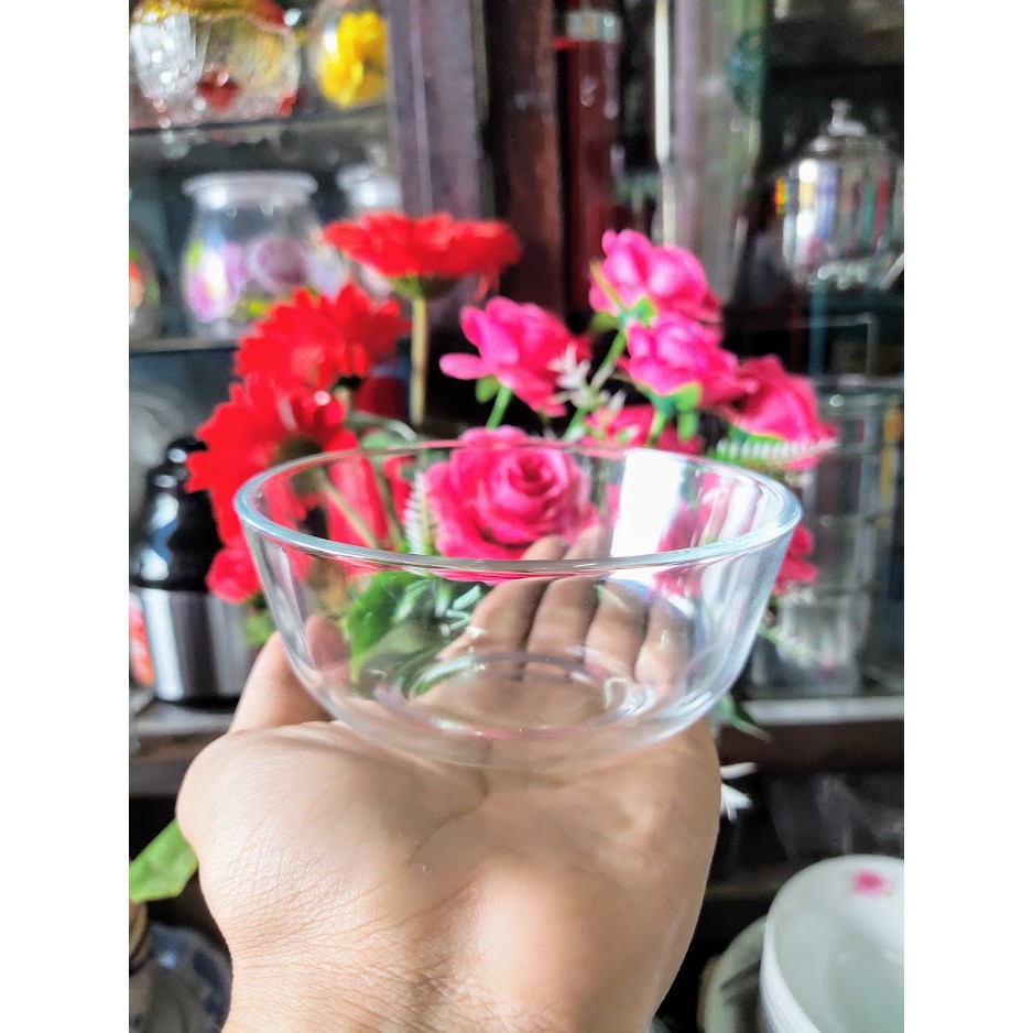 Chén cơm thủy tinh