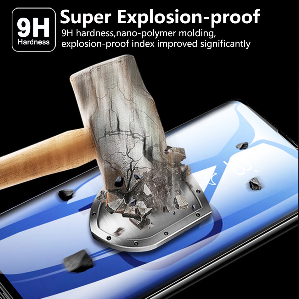 Kính cường lực bảo vệ toàn màn hình điện thoại cho Samsung S20 Plus S21 Ultra S10 S10+