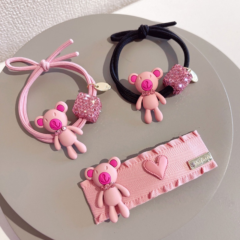 Kẹp Tóc Hình Gấu Dễ Thương Cho Bé Gái