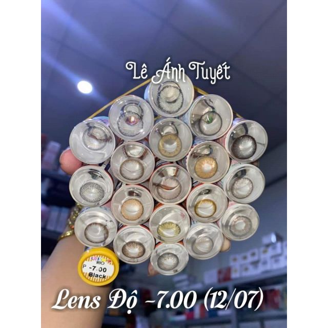 LENS ĐỘ (-5.00 ĐẾN -7.50) 55K/ CẶP + KHAY ĐƠN