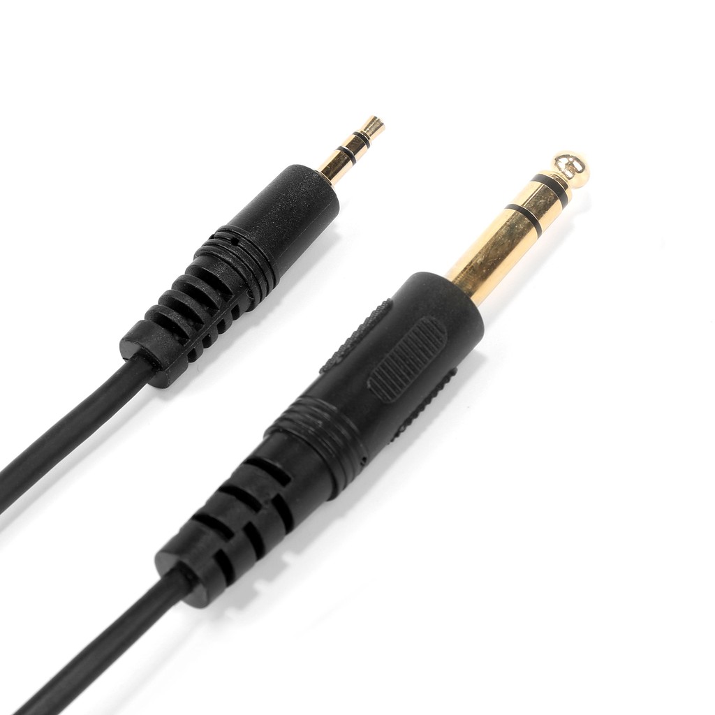【1.5m/3m/5m/10m】Dây cáp nối đầu cắm 3.5mm và đầu mono /stereo 6.35mm cho thiết bị âm thanh dài