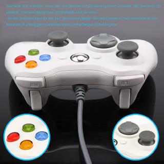Wired Controller Gamepad Wired Dual-vibration Dual-Rocker USB Computer Game Controller with LED Indicator Support
