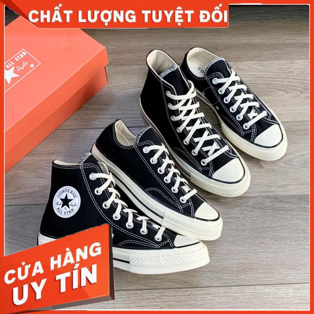 Giày Converse 1970's màu đen chính hãng giá tốt
