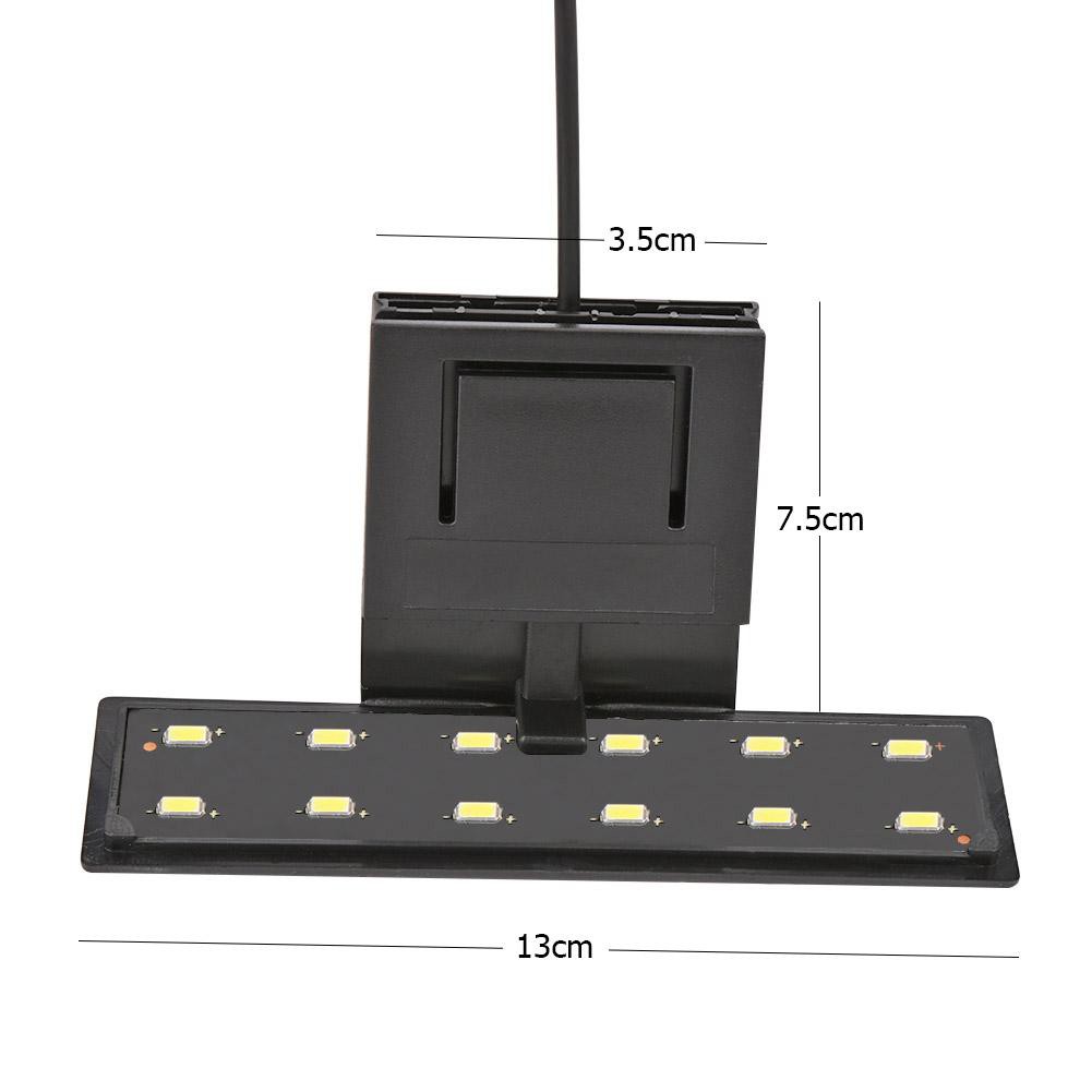 Đèn LED dạng kẹp 5W chống nước tiện lợi cho trồng cây/bể cá | BigBuy360 - bigbuy360.vn