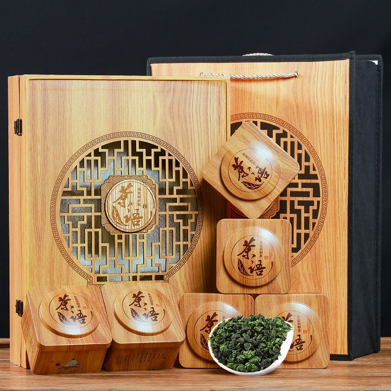 Trà Thiết Quan Âm Thượng Hạng hộp quà sang trọng cao cấp hộp 500g