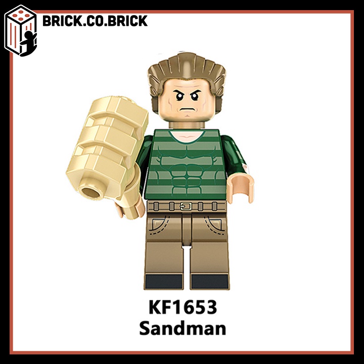 Mô hình Người nhện Spider Man No Way Home Đồ chơi Lắp ráp Siêu Anh Hùng Lizard Daredevil Sandman Green Goblin KF6154