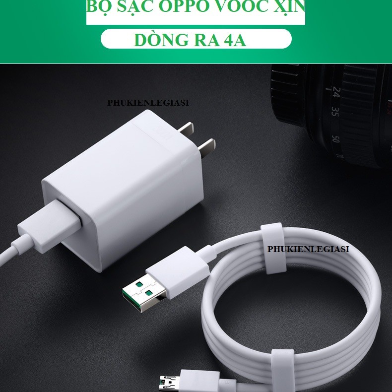 (Cam kết loại xịn)Bộ Sạc Nhanh OPPO VOOC AK779 5V 4A; R15 5V 4A