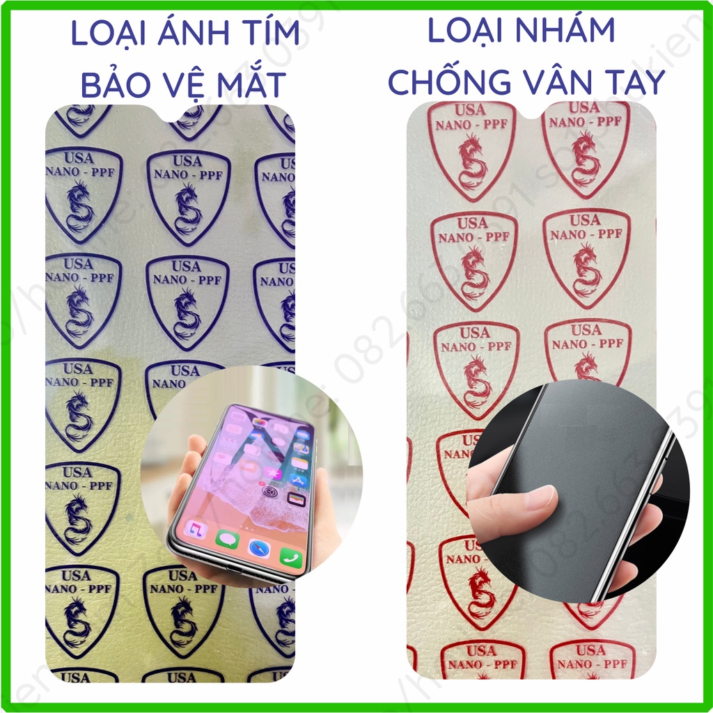 Dán cường lực Nokia G11 / G11+ (G11 plus) nano trong suốt, chống vân tay, bảo vệ mắt, chuẩn cường lực 9H+