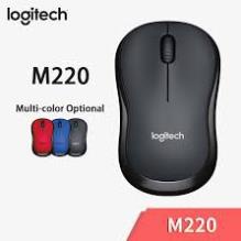 Chuột máy tính - Chuột không dây LOGITECH MS220 Silent giảm tiếng ồn tặng kèm pin AA Home.mall