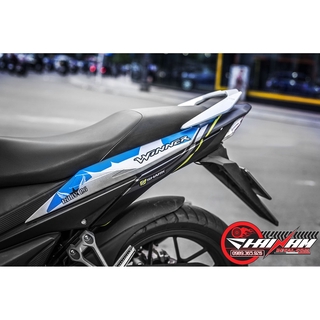 Tem Trùm Winner 150 Cá Mập Xanh Bạc