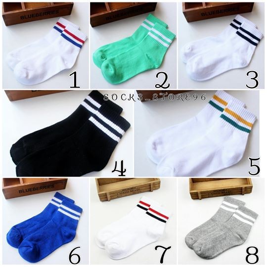 Vớ sọc Hàn Quốc DTonline (sọc đen)