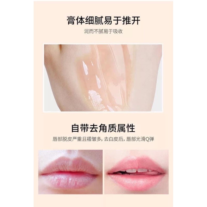 ⚡️FREESHIP ⚡️  PIL'ATEN Lip Mask - Mặt nạ Dưỡng Ẩm Môi Dâu Mật Ong⚡️TẶNG KÈM 1 CỌ LẤY MẬT