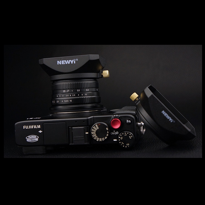 Loa che nắng cho ống kính máy ảnh hình vuông Sony Fujifilm Olympus Leica Camera 37 39 40.5 43 46 49 52 55 58