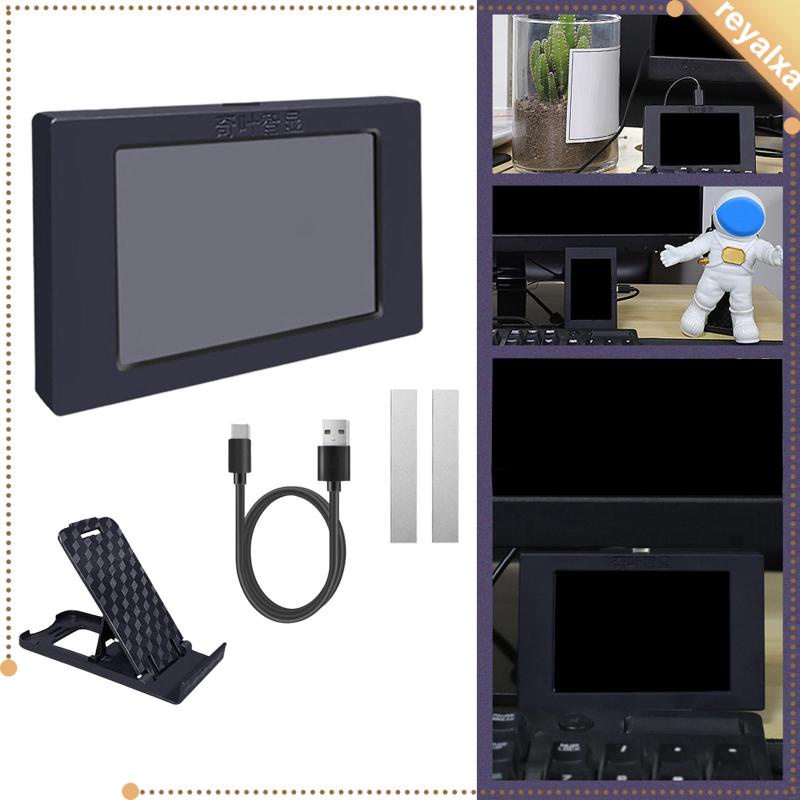 Màn Hình Máy Tính Mini Cổng USB Loại C Cho CPU GPU RAM HDD 3.5 inch Ốp