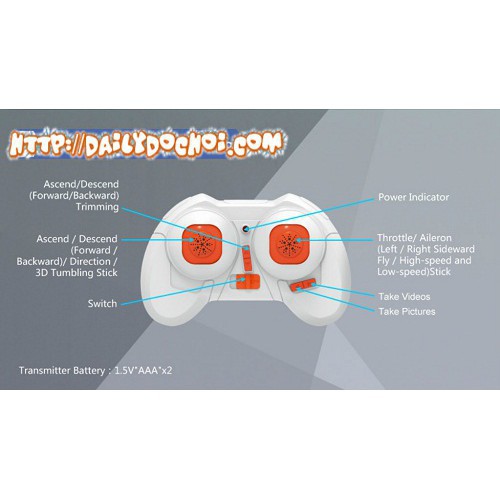 [DAILYTOY] M73W máy bay quab mini tích hợp camera siêu độc đáo | BigBuy360 - bigbuy360.vn