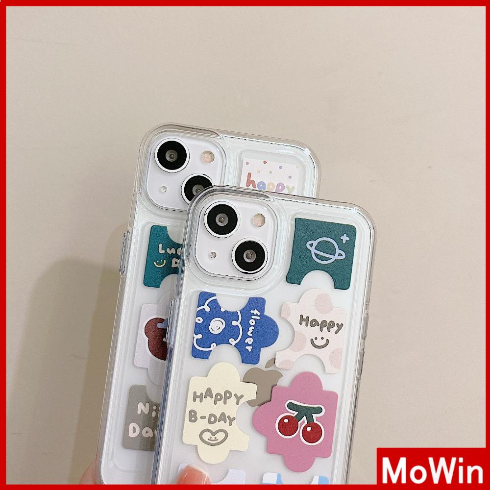 Ốp điện thoại TPU mềm họa tiết dễ thương chống sốc thích hợp cho iPhone 13 Pro Max12 Pro Max/11/7 Plus