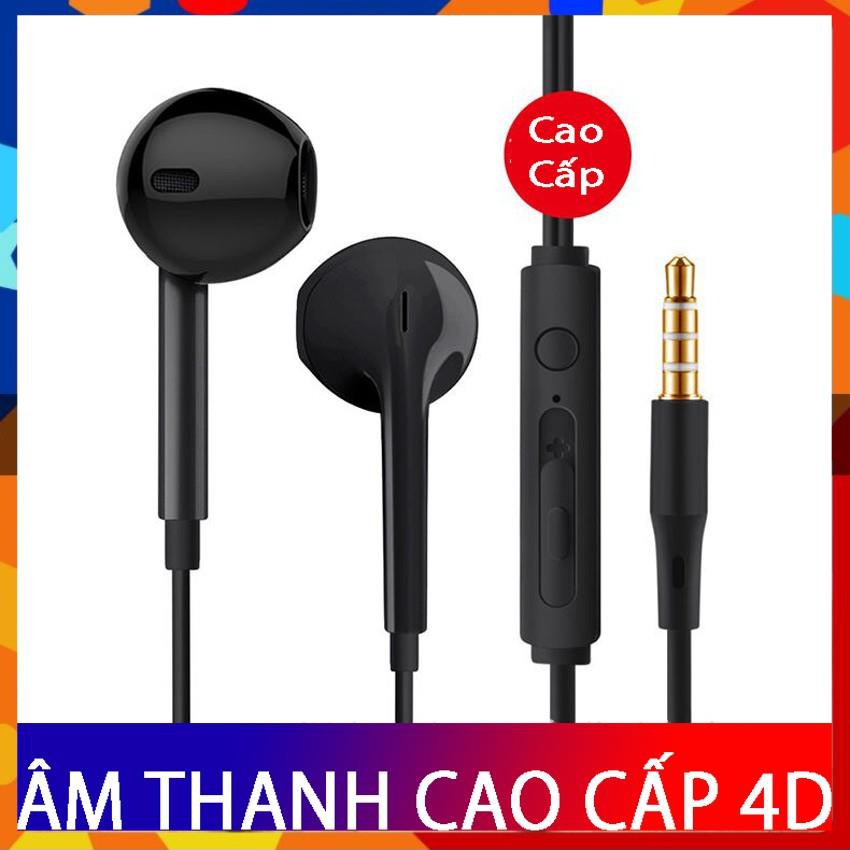 Tai nghe nhét tai âm thanh HD - Mic đàm thoại - sử dụng cho máy tính điện thoại app android