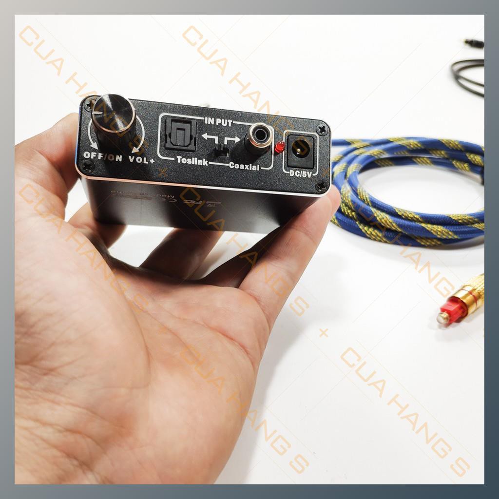 Bộ chuyển đổi âm thanh quang 2 chiều cao cấp HIFI dùng cho Tivi có cổng Optical