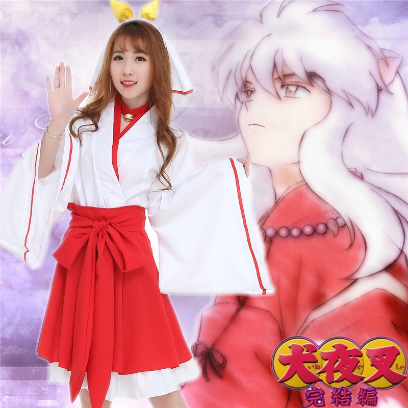 Set COSPLAY kimono anime KHUYỂN DẠ XOA nữ siêu kute ( hàng order )