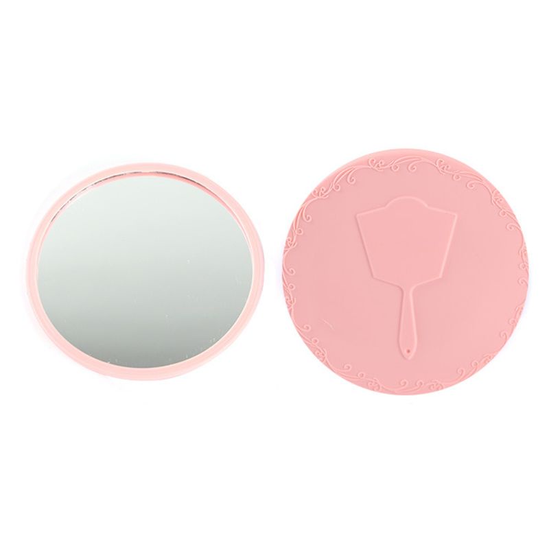 Gương Trang Điểm Mini Bỏ Túi Hình Tròn 7cm 2 76in In Nổi Họa Tiết Hoạt Hình Sáng Tạo