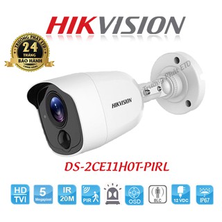 Camera hd-tvi hồng ngoại 5.0 megapixel hikvision ds-2ce11h0t-pirl - hàng chính hãng