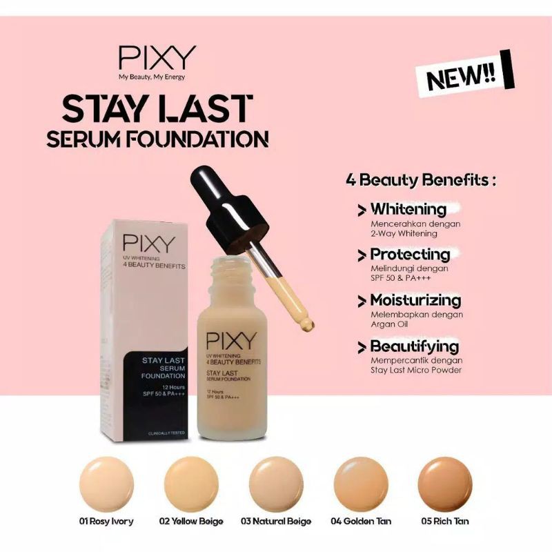 (hàng Mới Về) Kem Nền Che Khuyết Điểm Pixy 4bb Lâu Trôi | BigBuy360 - bigbuy360.vn