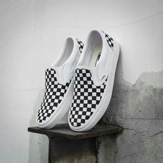 Giày vans slip on checkerboard