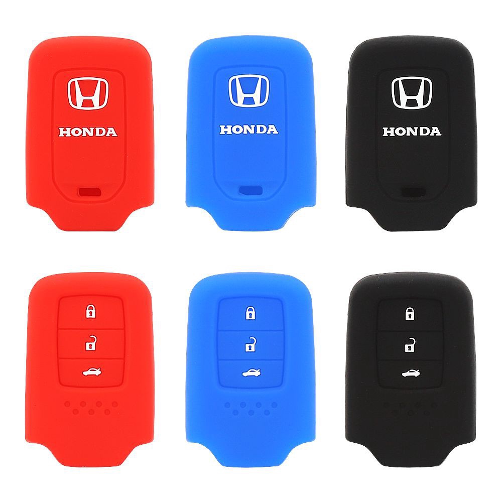 Bọc chìa khóa bằng silicone nhiều màu cho Honda City Accord CRV