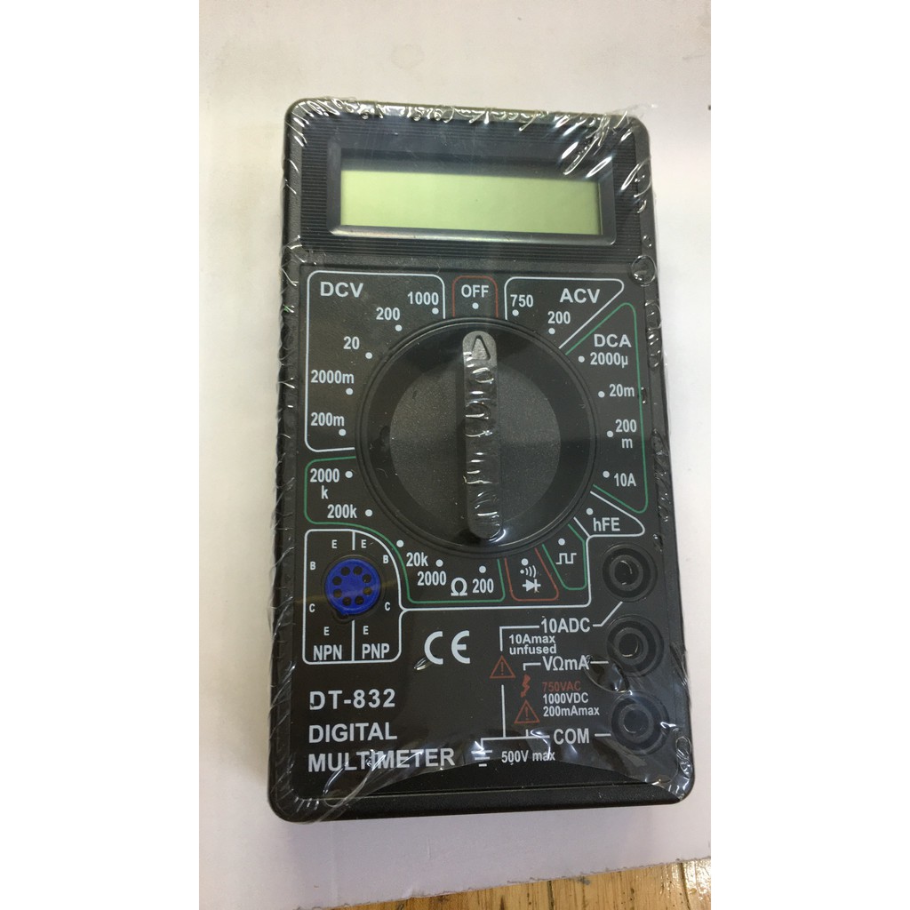 Đồng hồ đo vạn năng TQ DT-832 giá rẻ, Đồng hồ số Victor VC921  bỏ túi