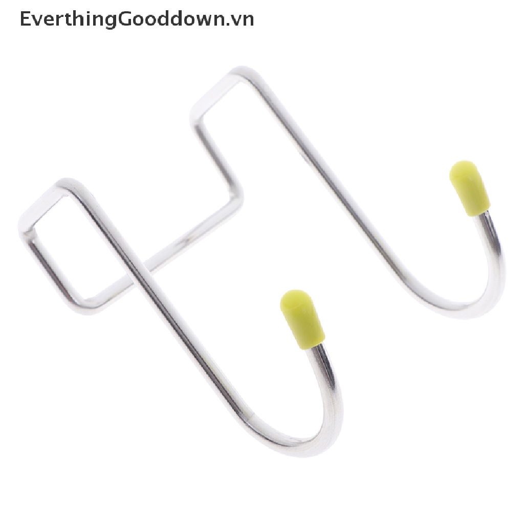 Everthinggooddown 1 Móc Treo Đồ Hình Chữ S Đôi Bằng Thép Không Gỉ Gắn Tường Nhà Bếp Nhà Tắm