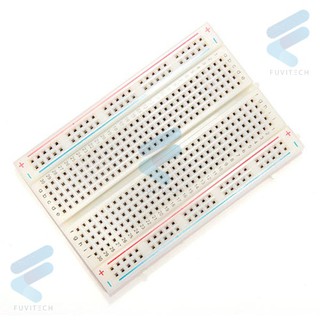 Breadboard Cắm Linh Kiện 400 Lỗ 8.5x5.5cm