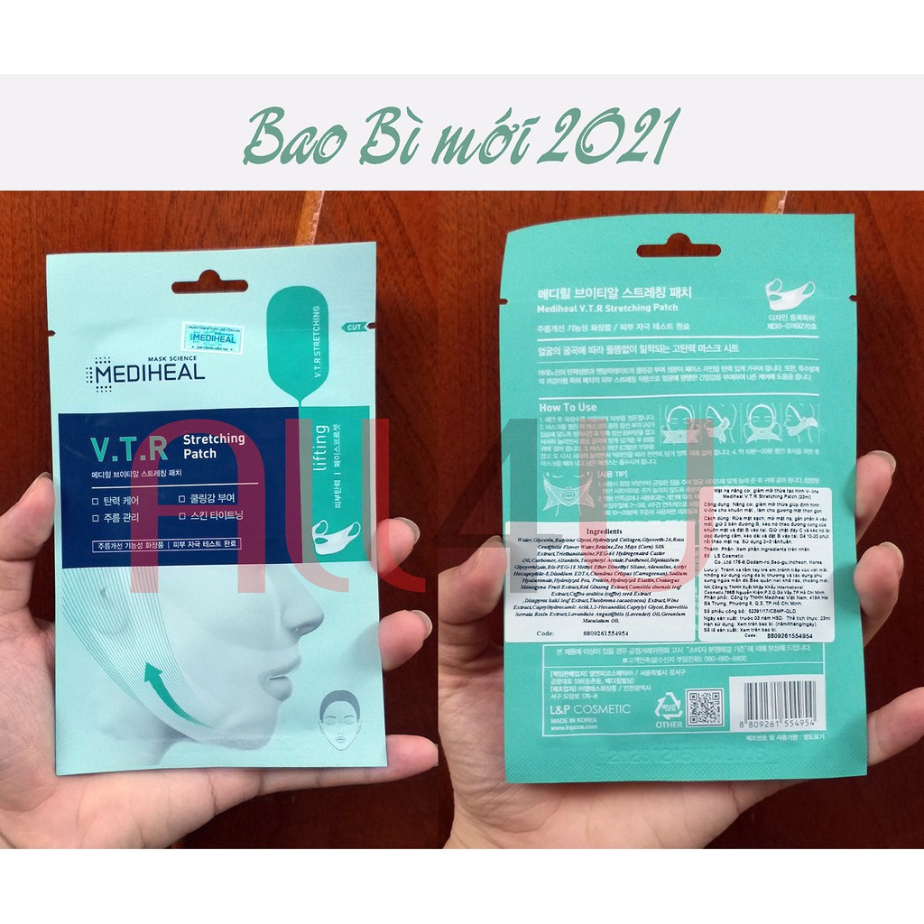 Mặt Nạ Nâng Cơ, Giảm Mỡ Thừa Tạo Hình V-Line Mediheal 20ml