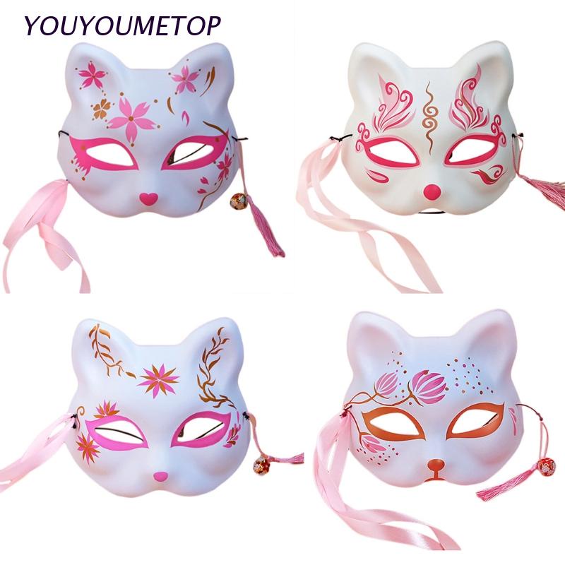 Mặt nạ hóa trang halloween hình cáo Nhật Bản