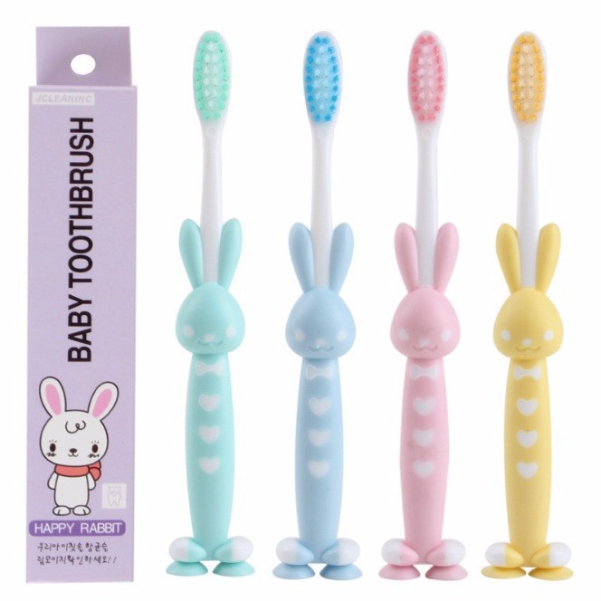 Bàn chải đánh răng trẻ em Hàn Quốc HAPPY BEAR