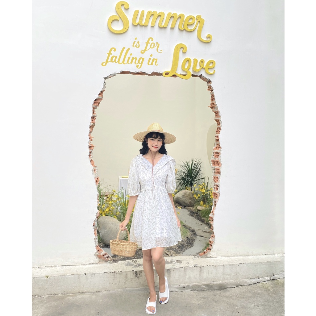 Đầm họa tiết hoa nhí destiny Miều xinh xắn dễ thương Miều Est.2013