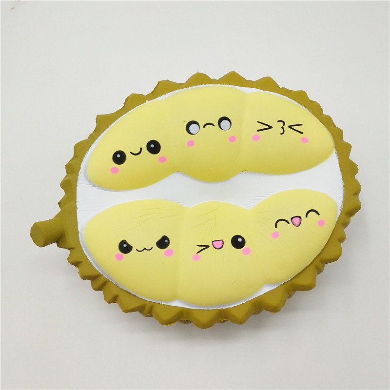 Squishy NỬA QUẢ SẦU RIÊNG BIỂU CẢM CẢM XÚC Đẹp Đại Khổng Lồ Chính Hãng
