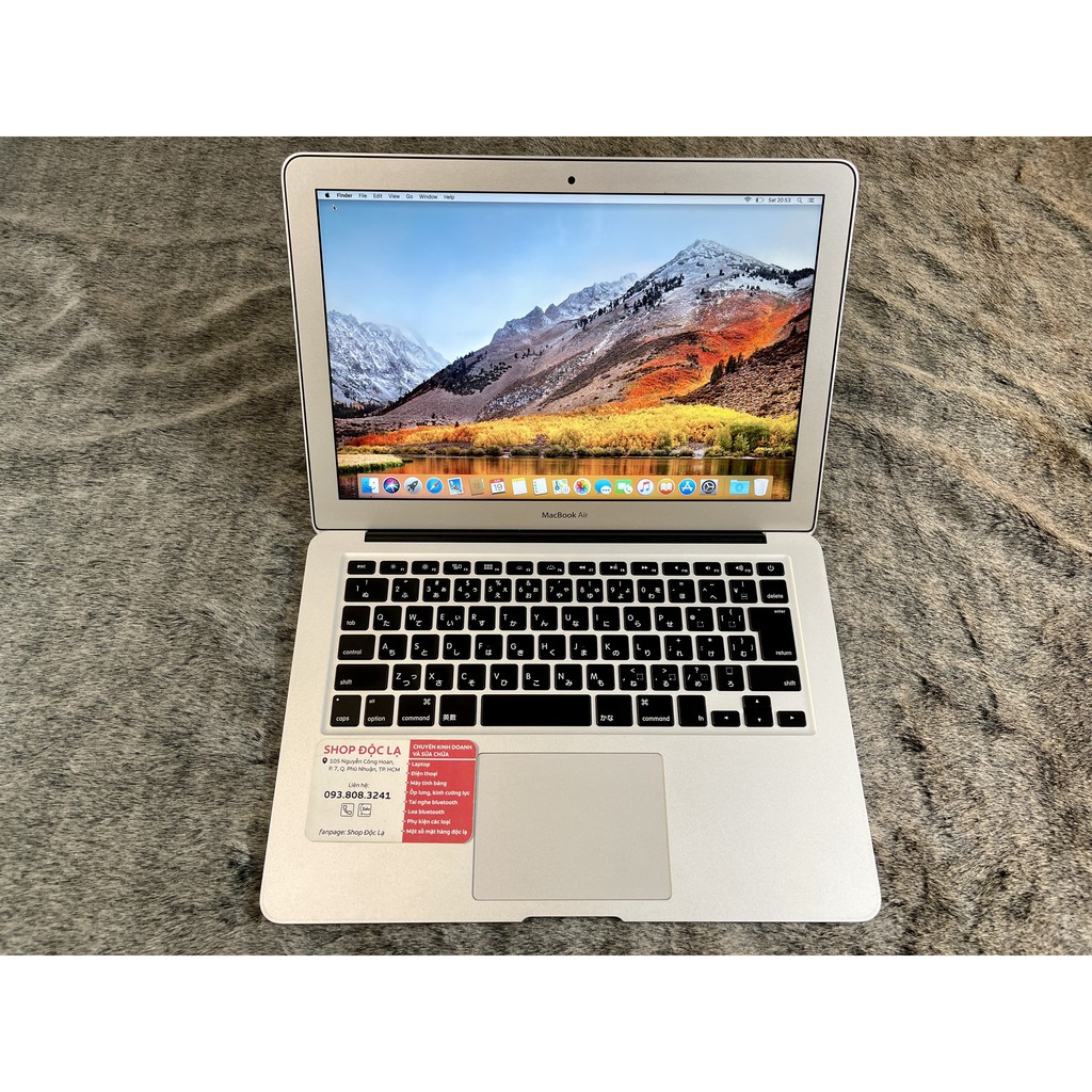 Máy tính Macbook Air (13-inch, Early 2014) Core i5 1.4 GHz / RAM 4GB / SSD 128GB MD760B