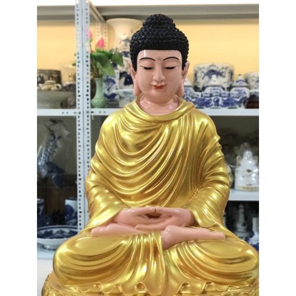 Tượng phật Bổn sư Thích ca Composite 30cm, 50cm